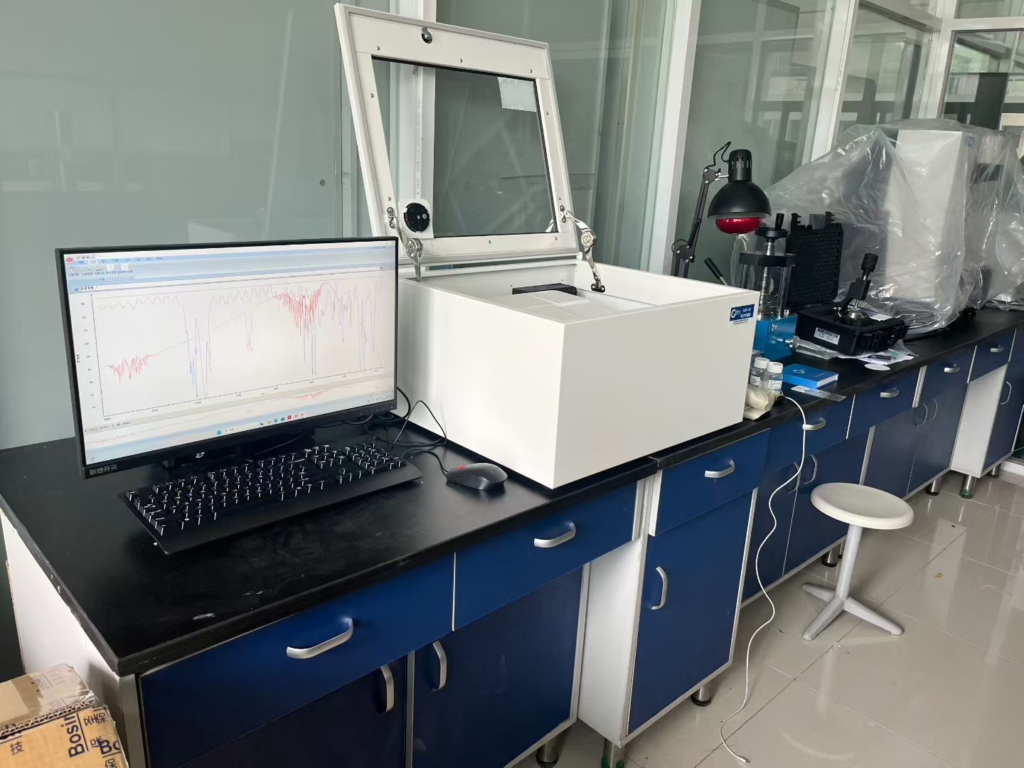 港东科技傅里叶红外光谱仪安装系列（十九）--------商洛学院